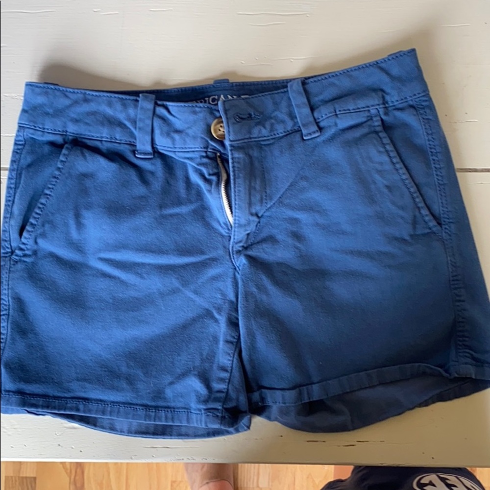 American Eagle blue shorts